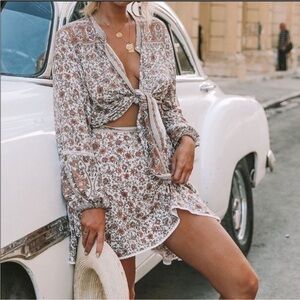 Spell Jasmine Mini Skirt